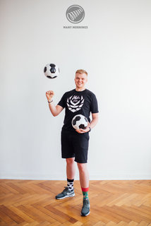 Ponožky klasik Football fan 39-42-4